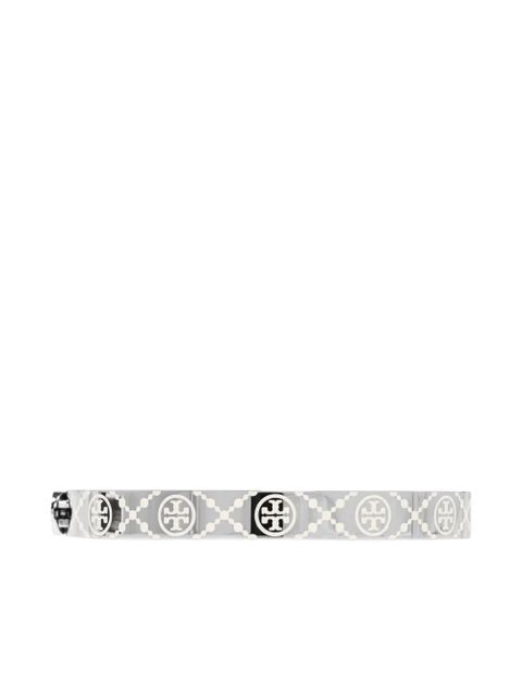 Tory Burch logo-engraved bracelet - Silver - zdjęcie produktu nr 2