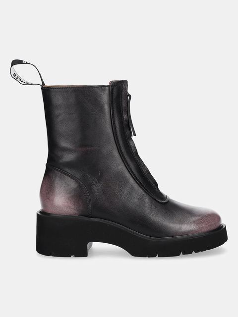 Camper botki skórzane Milah damskie kolor czarny na słupku K400776-008 - zdjęcie produktu nr 2