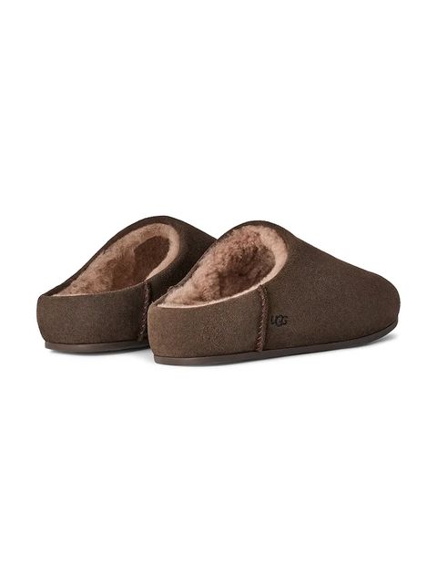 UGG kapcie zamszowe Elea Slip-On kolor brązowy 1171390.DDC