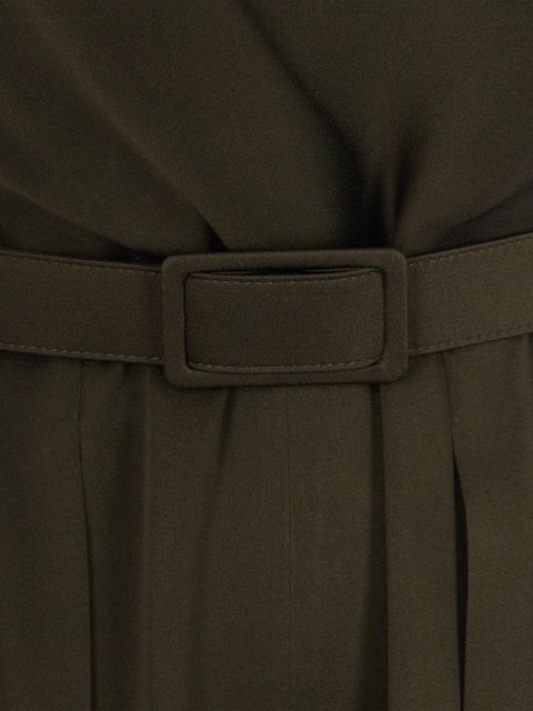 Max Mara Vespa belted jumpsuit - Green