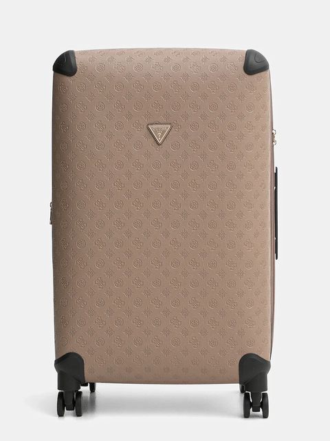 Guess walizka WILDER LARGE kolor brązowy TWDP74 52988 - zdjęcie produktu nr 1