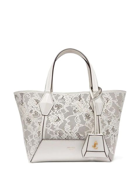 Jimmy Choo mini Diamond tote bag - Neutrals - zdjęcie produktu nr 1