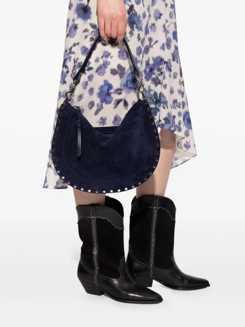 ISABEL MARANT Oskan Soft zip shoulder bag - Blue - zdjęcie produktu nr 2