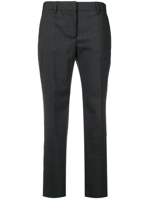 Prada cropped tailored trousers - Grey - zdjęcie produktu nr 1