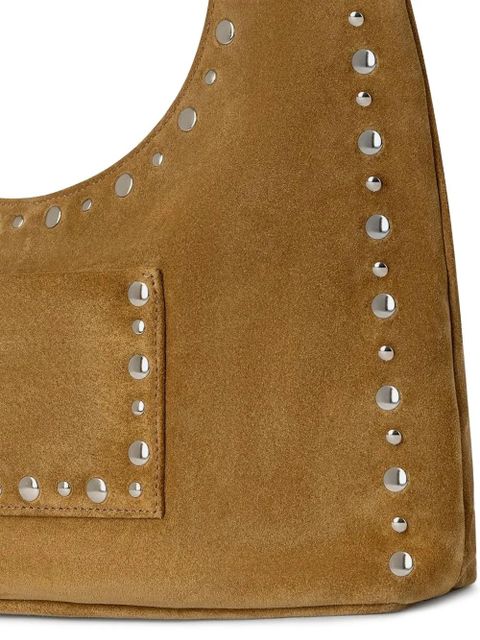 Gimaguas Franca studded shoulder bag - Brown
