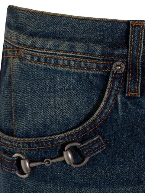 Gucci horsebit jeans - Blue