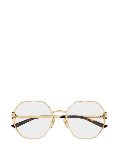 Gucci Eyewear gg2048o glasses - Gold - zdjęcie produktu nr 2