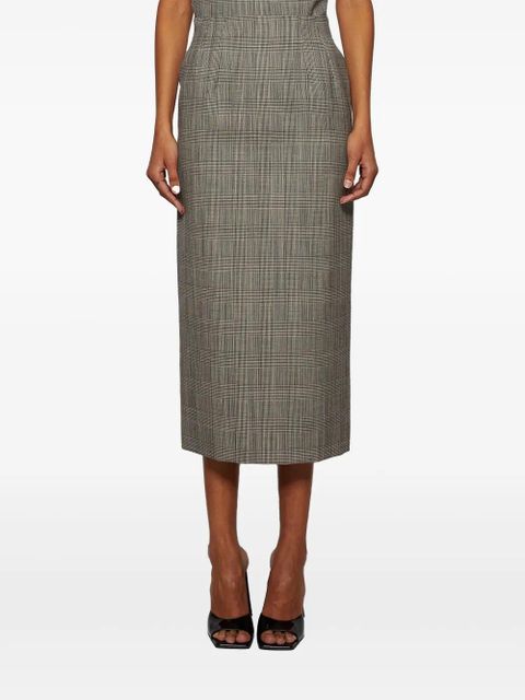 WARDROBE.NYC Contour midi skirt - Grey