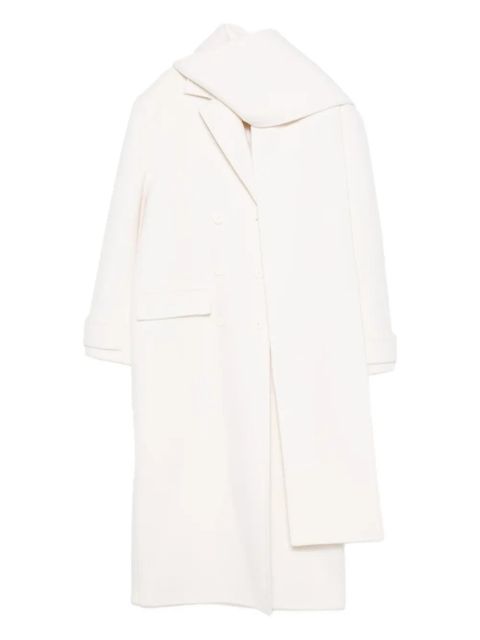 SANDRO wool double breasted coat - Neutrals - zdjęcie produktu nr 1