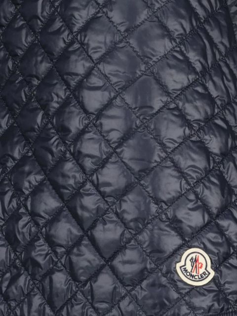 Moncler quilted mini skirt - Blue