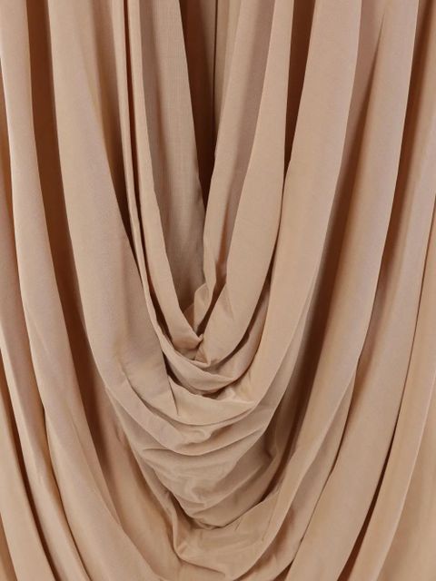 Ferragamo draped midi skirt - Neutrals