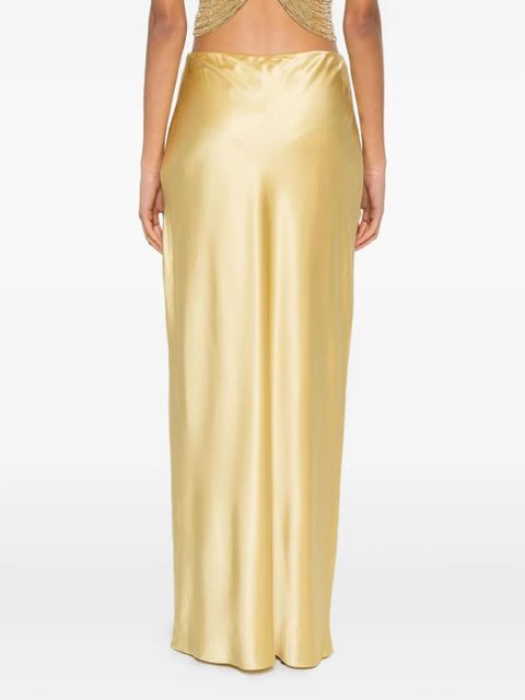 Cult Gaia Chantel maxi skirt - Gold
