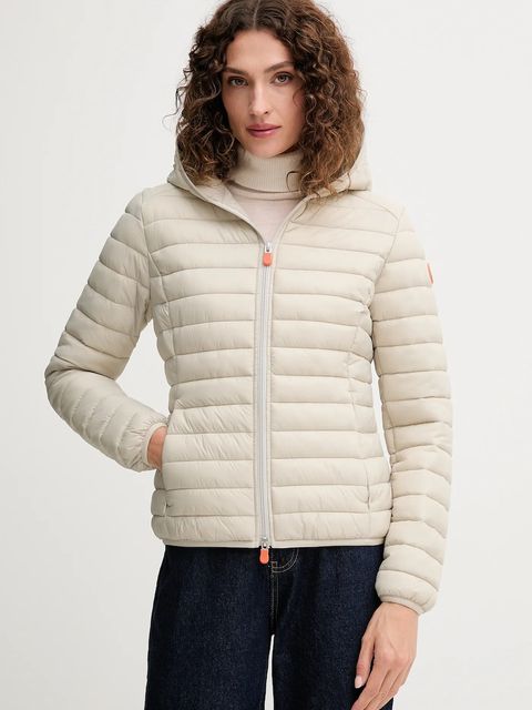 Save The Duck kurtka DAISY kolor beżowy przejściowa D33620W.GIGA01 - zdjęcie produktu nr 1