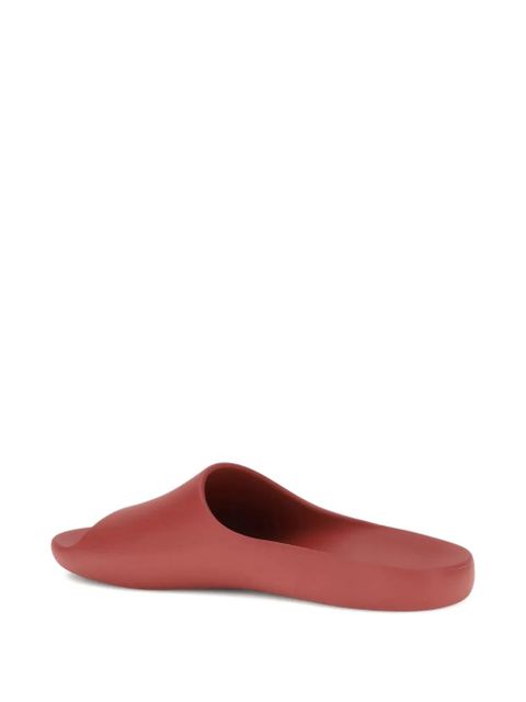 The Row Ama open-toe slides - Red