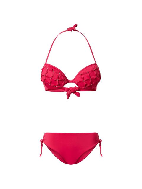 TWINSET push-up embroidery bikini - Pink - zdjęcie produktu nr 1