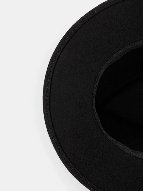 Weekend Max Mara kapelusz wełniany CIAD kolor czarny 2525576055600