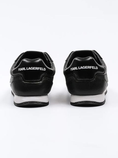 Karl Lagerfeld sneakersy skórzane VENUS kolor czarny KL65911A