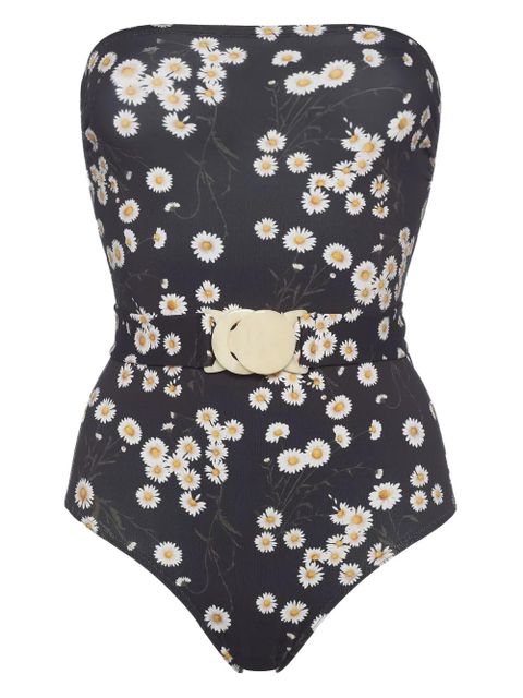 ERES Courtois floral-print swimsuit - Black - zdjęcie produktu nr 1