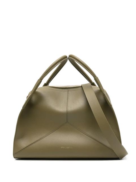 Victoria Beckham ThePlie logo-print tote bag - Green - zdjęcie produktu nr 1