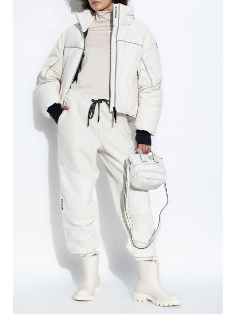 Moncler Grenoble logo-appliqué sweater - Neutrals