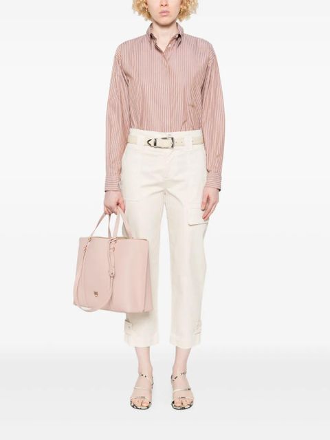 PINKO tapered cargo pants - Neutrals