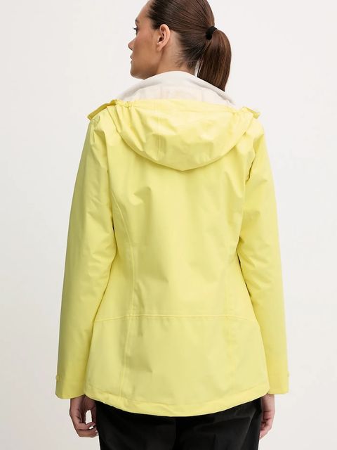Jack Wolfskin kurtka outdoorowa Moonrise 3in1 kolor żółty