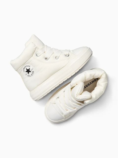 Converse śniegowce Chuck Taylor All Star Star Elements Boot kolor biały A17642C