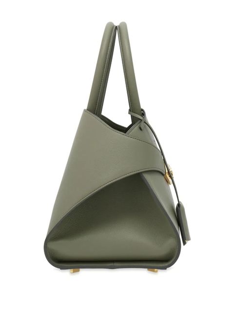 Ferragamo small Hug leather tote bag - Grey