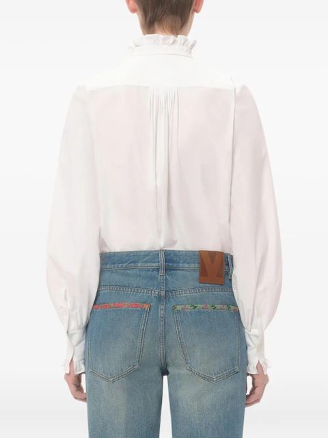 Valentino Garavani cotton poplin shirt - White