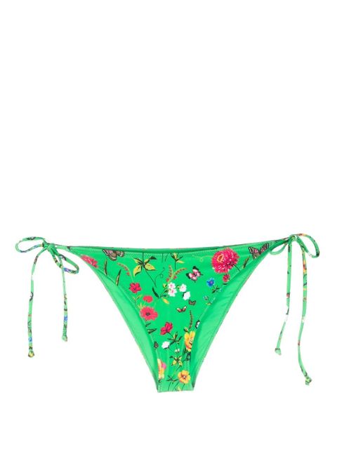 MC2 Saint Barth floral-print bikini bottoms - Green - zdjęcie produktu nr 1