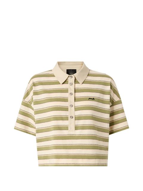 PINKO striped polo shirt - White - zdjęcie produktu nr 1