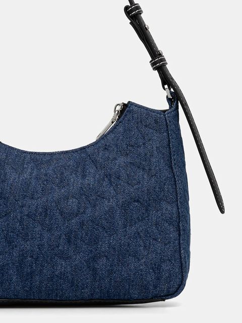 Dkny torebka jeansowa SHELLY kolor niebieski R523VK81