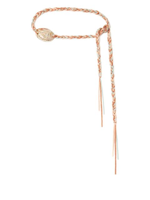 Alanui Mermaid Inside braided belt - Neutrals - zdjęcie produktu nr 1