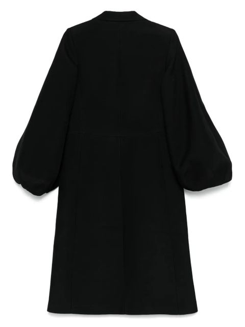 JW Anderson balloon-sleeve coat - Black - zdjęcie produktu nr 2