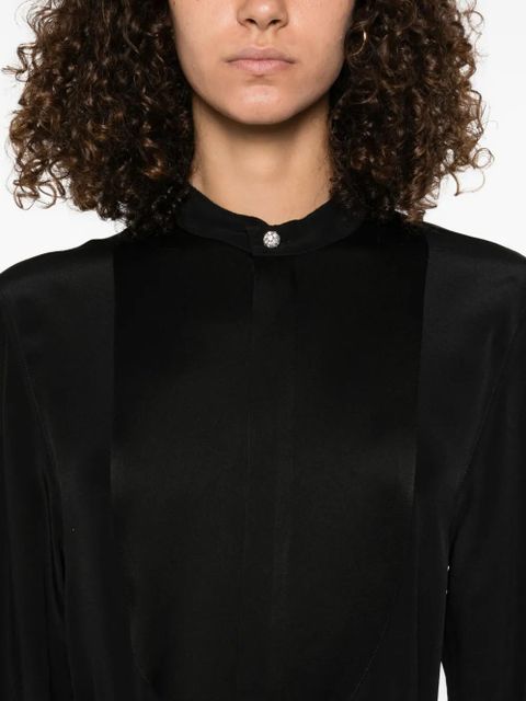 Victoria Beckham long sleeve shirt - Black
