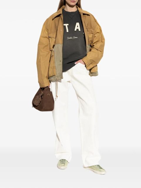 Golden Goose panelled flap-pocket jacket - Brown - zdjęcie produktu nr 2