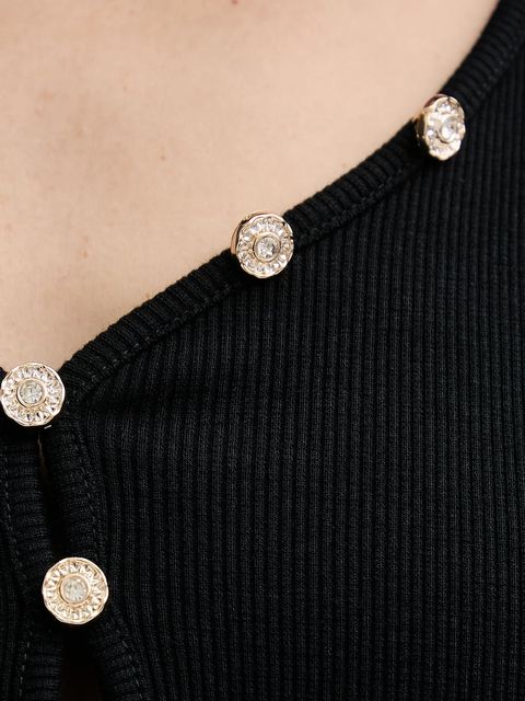 Morgan longsleeve kolor czarny TASTA