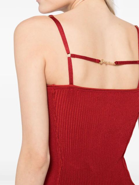Jacquemus Le haut Sierra top - Red