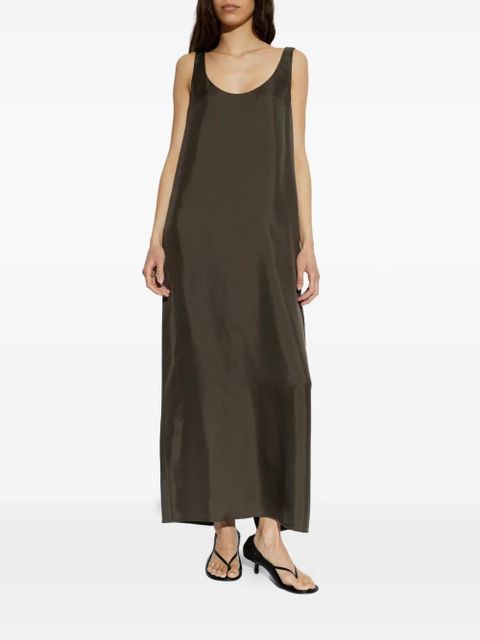 Róhe scoop-neck maxi dress - Green - zdjęcie produktu nr 2