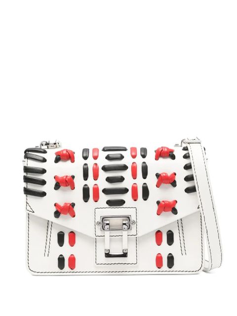 Proenza Schouler embroidered shoulder bag - White - zdjęcie produktu nr 1