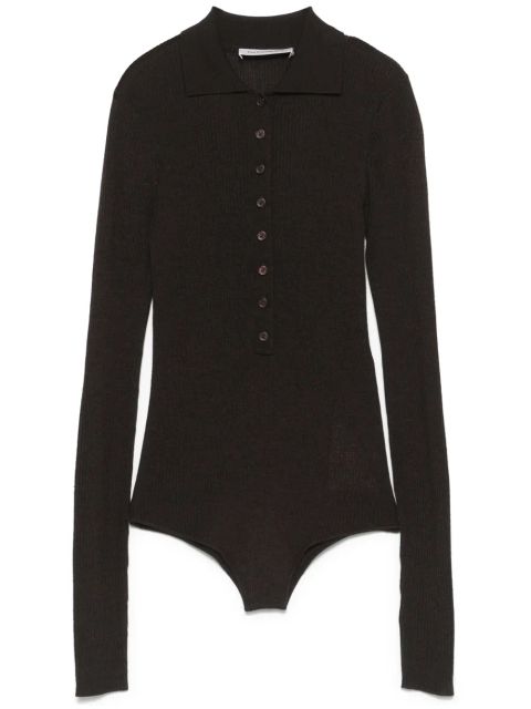 The Frankie Shop Solana bodysuit - Brown