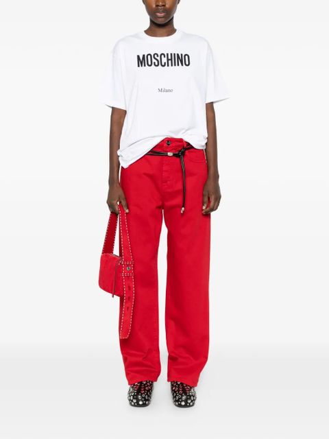 Moschino logo-detail T-shirt - White - zdjęcie produktu nr 2