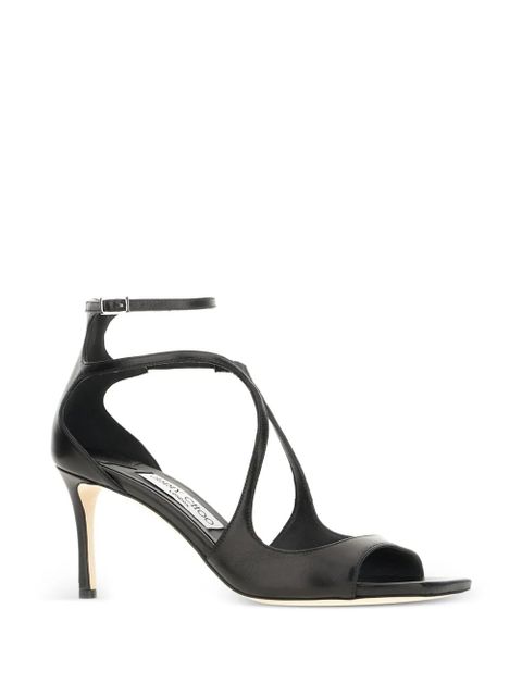 Jimmy Choo Azia leather sandals - Black - zdjęcie produktu nr 2