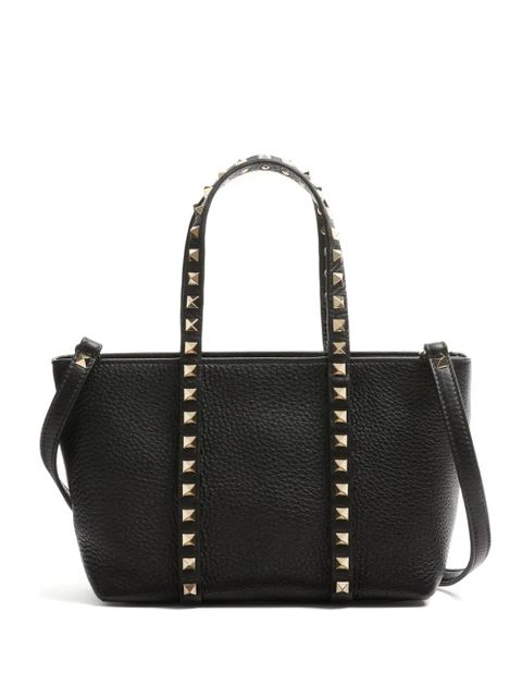 Valentino Garavani small Rockstud tote bag - Black - zdjęcie produktu nr 1