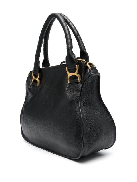 Chloé Marcie leather tote-bag - Black