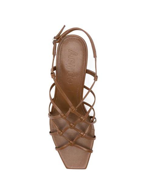 Aeyde Acacia heeled sandals - Brown