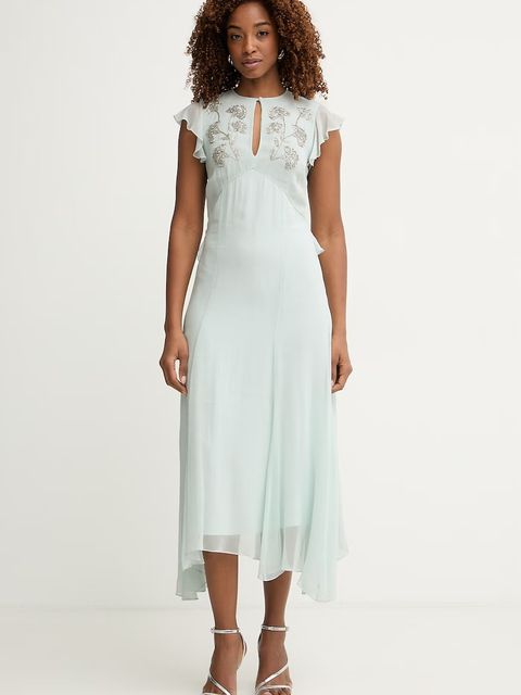 Twinset sukienka rozkloszowana z wiskozy - zdjęcie produktu nr 1