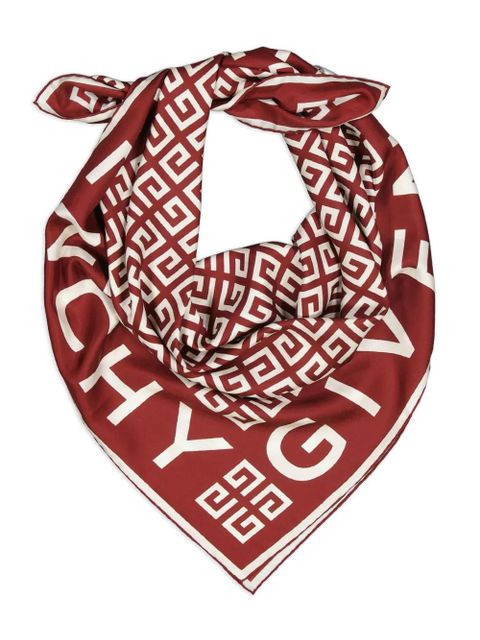 Givenchy 4G-print scarf - Red - zdjęcie produktu nr 2