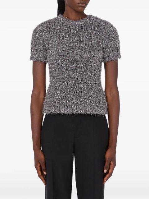 Moschino short-sleeves top - Silver