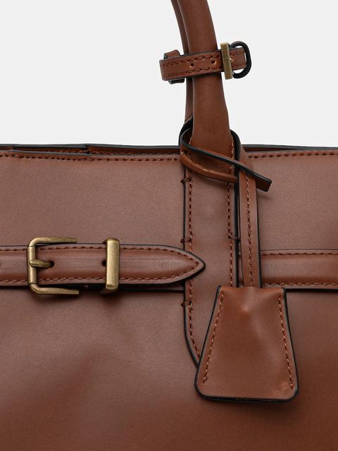 Marc O'Polo torebka skórzana - zdjęcie produktu nr 2